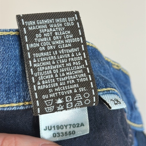 7 For All Mankind Straight Leg Jeans Size 28 - Picture 14 of 15